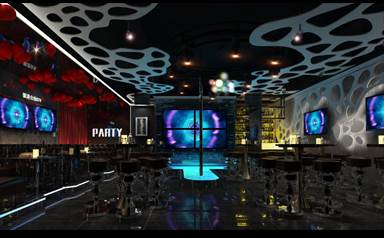 长沙馨港会所KTV设计